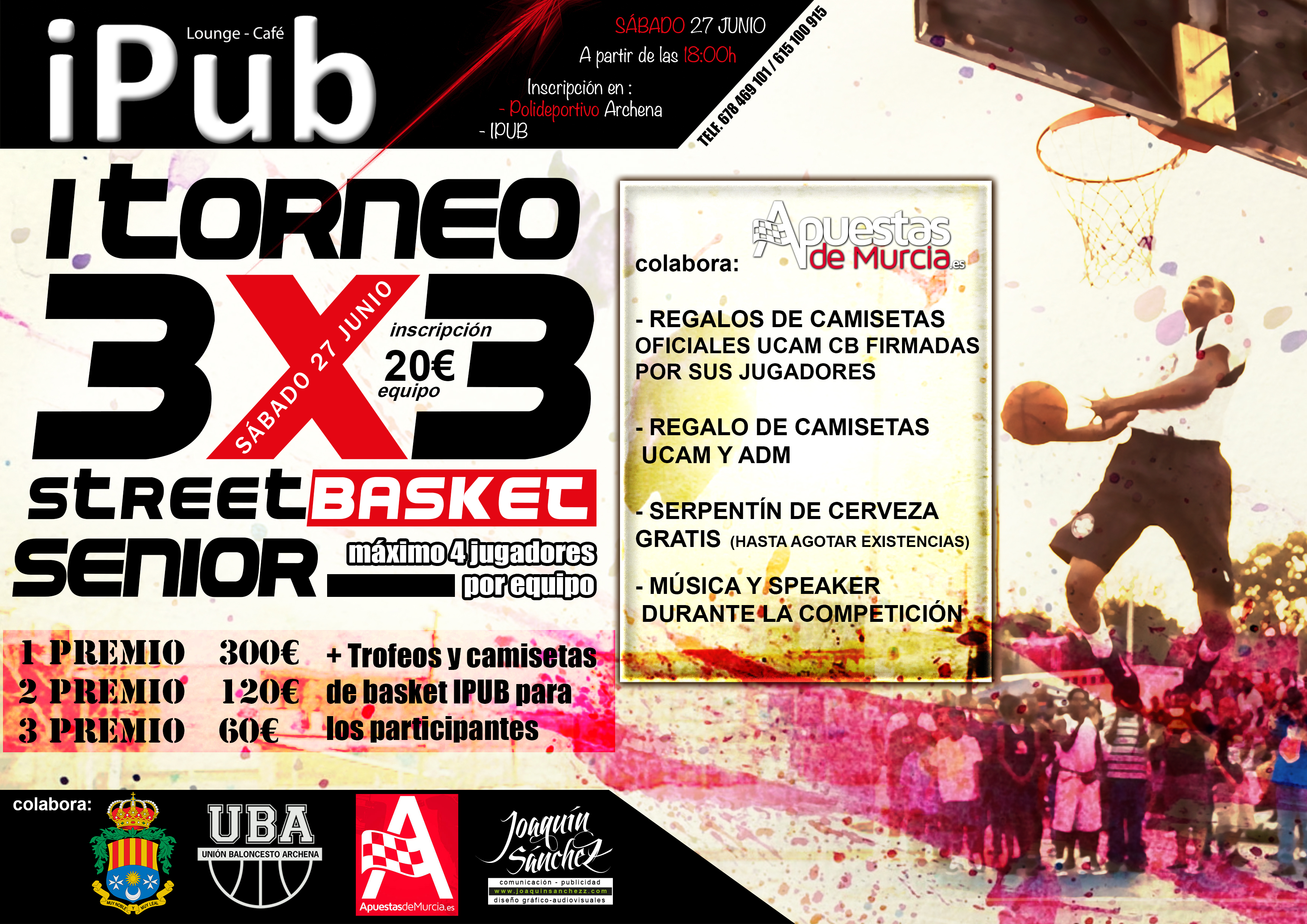 Apuestas de Murcia 3x3 basket